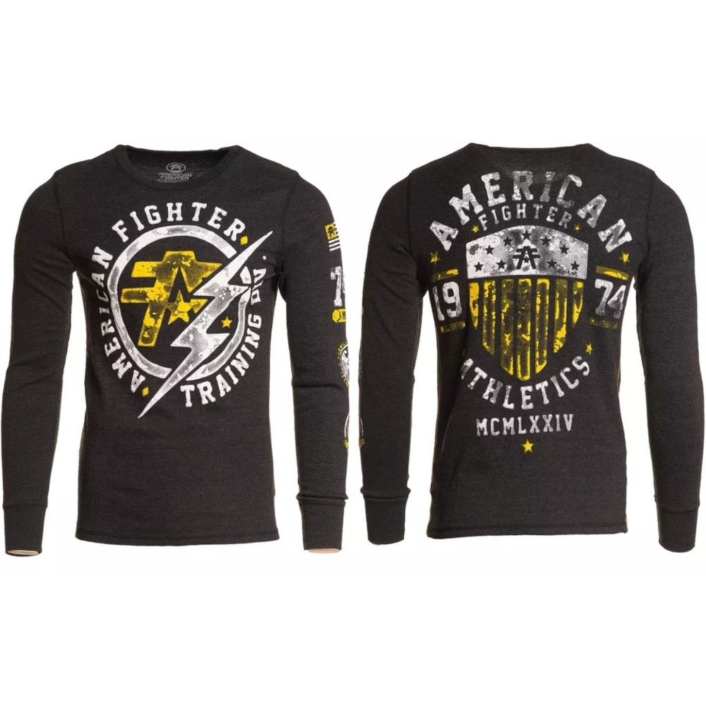 AMERICAN FIGHTER HERITAGE Men's T-Shirt L/S Biker